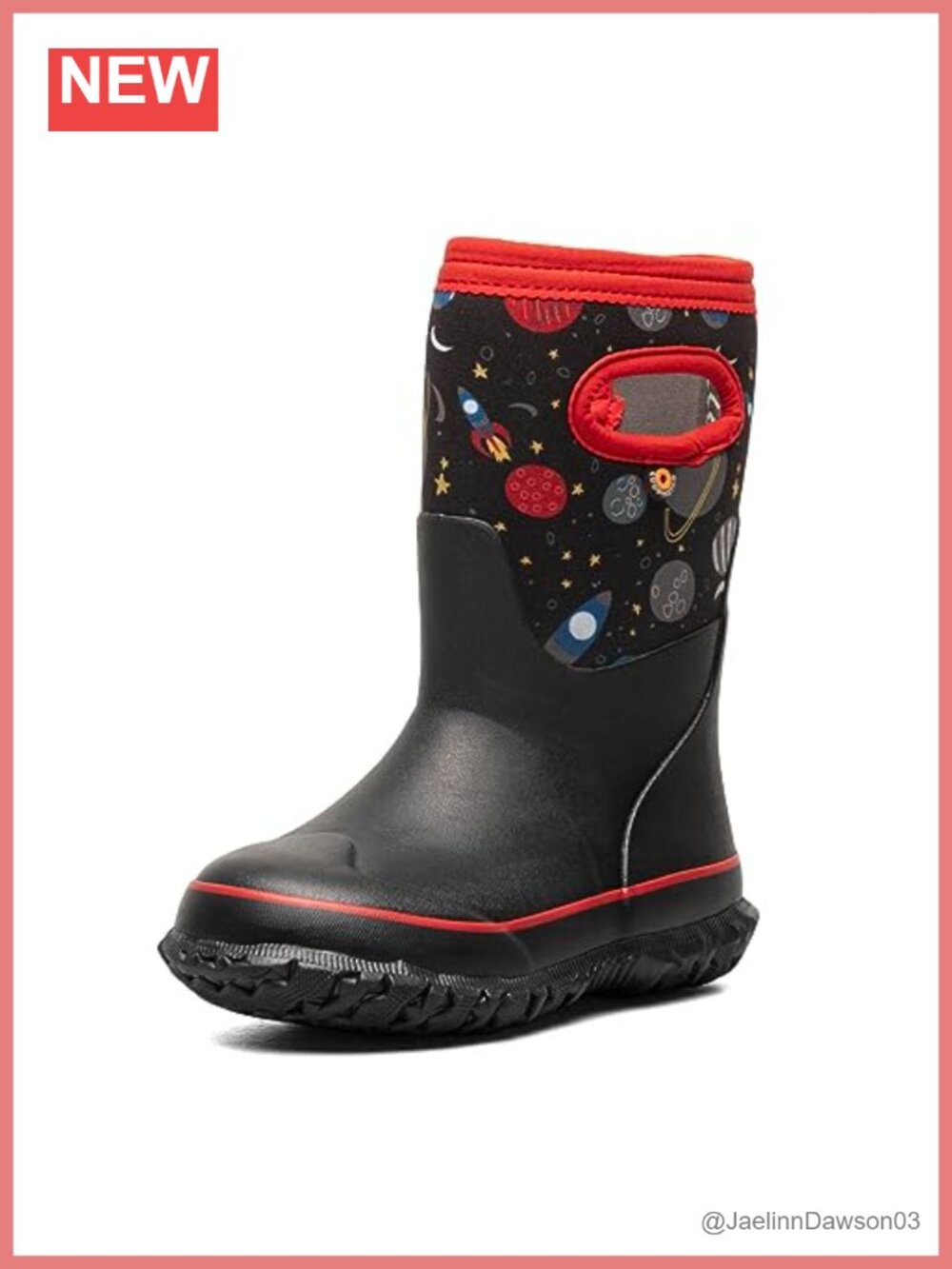 Kids Waterproof Insulated Rain & Snow Boots